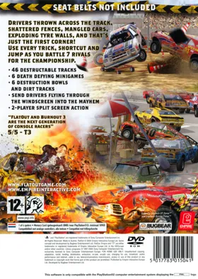 FlatOut box cover back